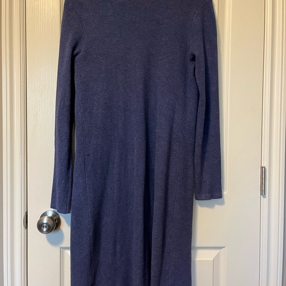 Long Blue Cyrus Cardigan - Picture 2 of 2